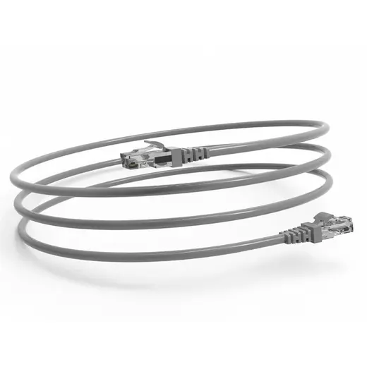 INCA ICAT6-01TG 1MT 24AWG CAT6 UTP PATCH KABLO GRİ görseli 1