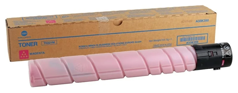 Minolta TN-321 Orjinal Kırmızı Toner Bizhub C-224 C-284 C-364 A33K350
