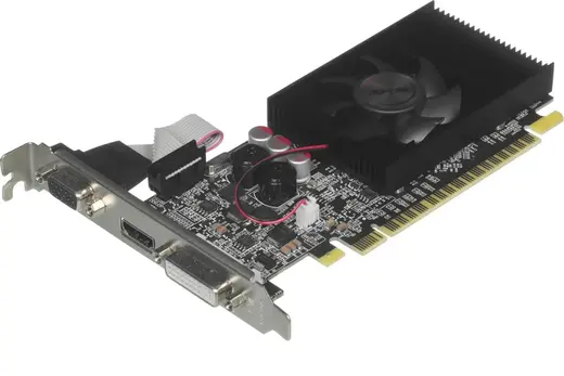 Afox Geforce Gt610 2gb Ddr3 64bit AF610-2048D3L6 DVI HDMI VGA LP Single Fan Ekran Kartı alternatif görünüm
