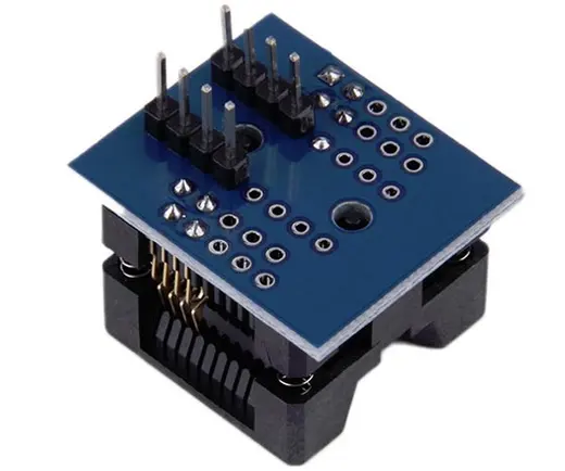 SOP 8 200 MİL PROGRAMMER ADAPTÖR SOP8 TO DİP 8 OTS-20-1.27-01