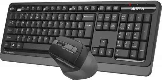 A4 TECH FG1035 USB KABLOSUZ Q KLAVYE + MOUSE SET GRI