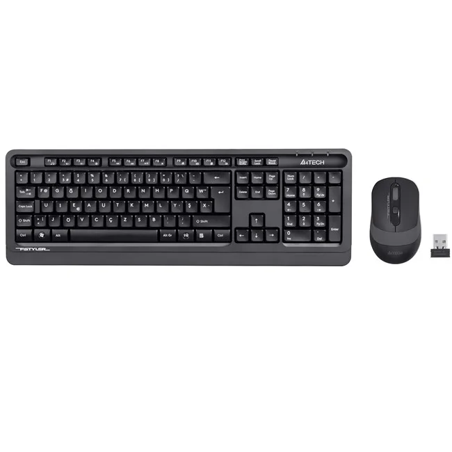 A4-Tech (F) Kablosuz Set Siyah (FG1010-FG)