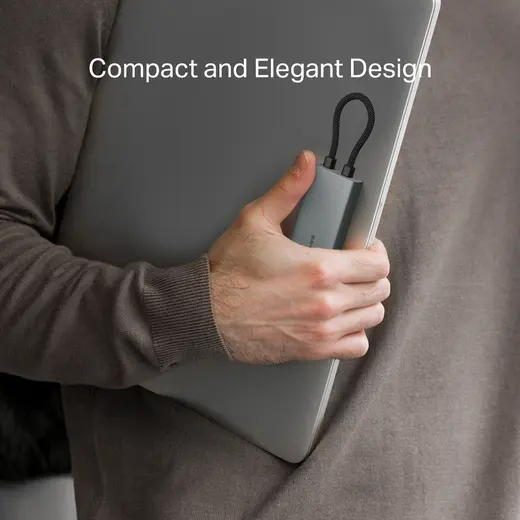TP-LINK UH7021C USB-C 7port Hub 4K60Hz 100W PD SD alternatif görünüm