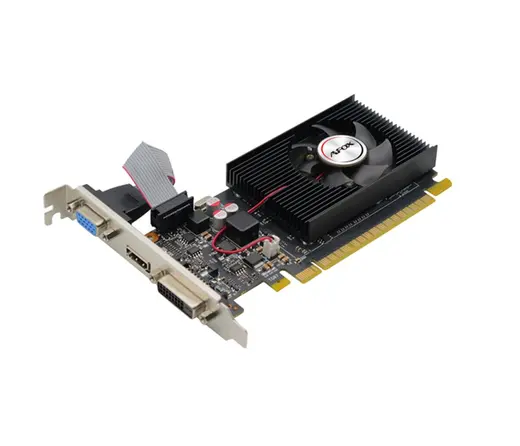 Afox Geforce GT730 4gb Ddr3 128bit AF730-4096D3L3 DVI HDMI VGA LP Single Fan Retail Pack Ekran Kartı alternatif görünüm