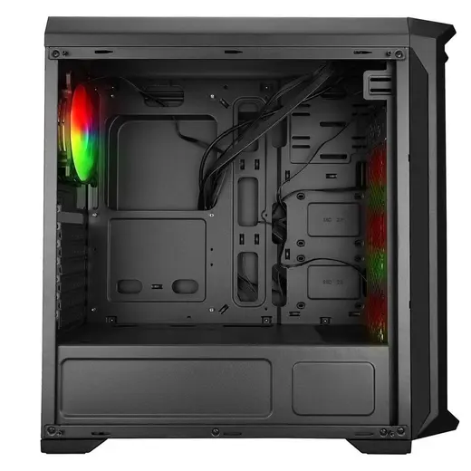 POWERBOOST 600W 80+ VK-P15B 4-ARGB Fanlı Gaming Mid-Tower PC Kasası görseli 3