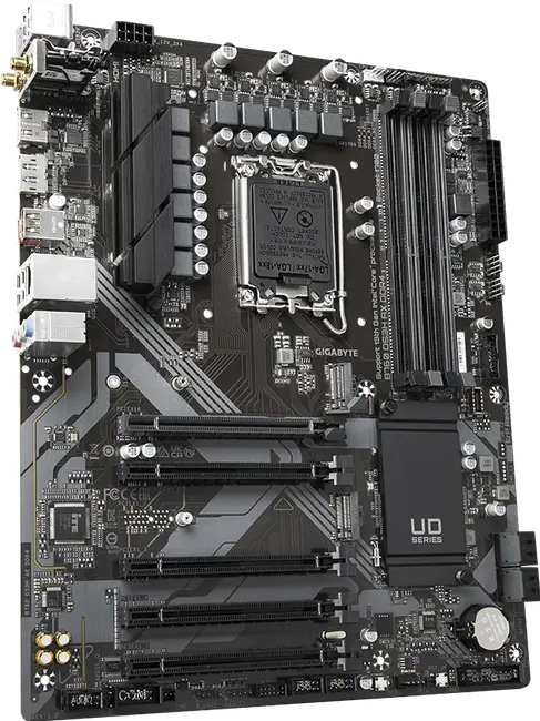 GIGABYTE B760 DS3H AX WIFI6E DDR4 HDMI-DP PCIE 4.0 1700p ATX görseli 4