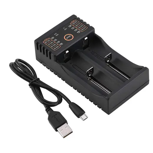 POWERMASTER PMR-HG2 18650 4.2V 500MA/1000MA PİL ŞARJ CİHAZI alternatif görünüm