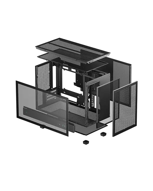 DEEPCOOL CH260 Airflow Gaming Micro-Tower PC Kasası görseli 2