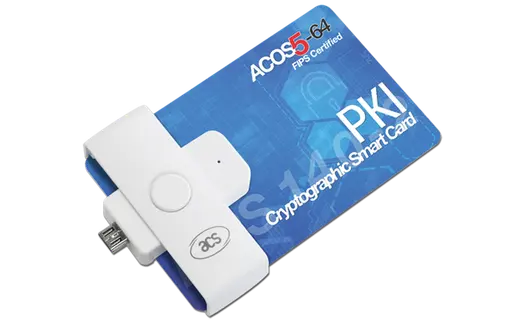 ACS ACR39U-ND Temaslı Akıllı Kart Okuyucu Mikro USB