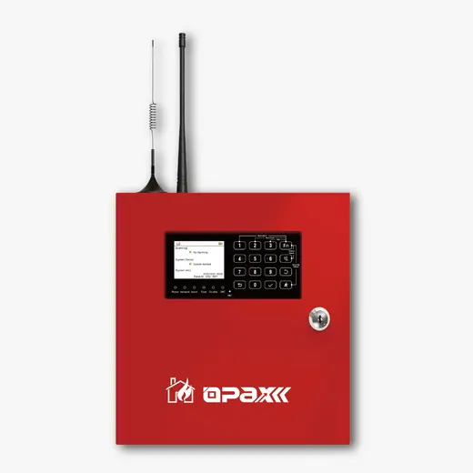 OPAX-WF868-4G-LAN Adresli Kablosuz Yangın Alarm Kontrol Paneli (868mhz) EN-54 Sertifikalı görseli 4