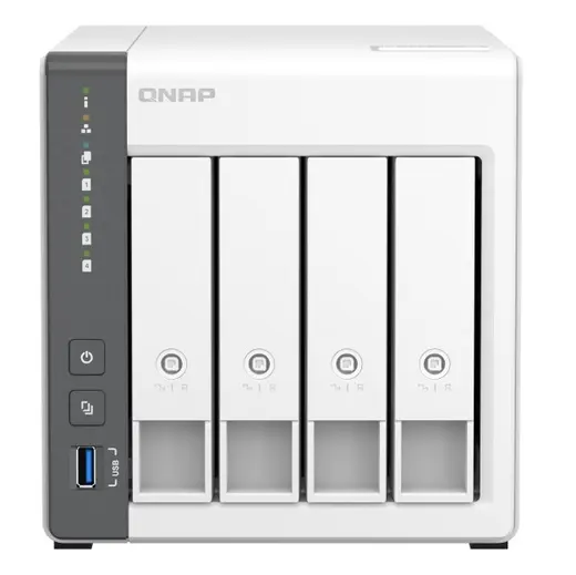 QNAP TS-433-4GB RAM 4 Hdd Yuvalı Tower NAS alternatif görünüm