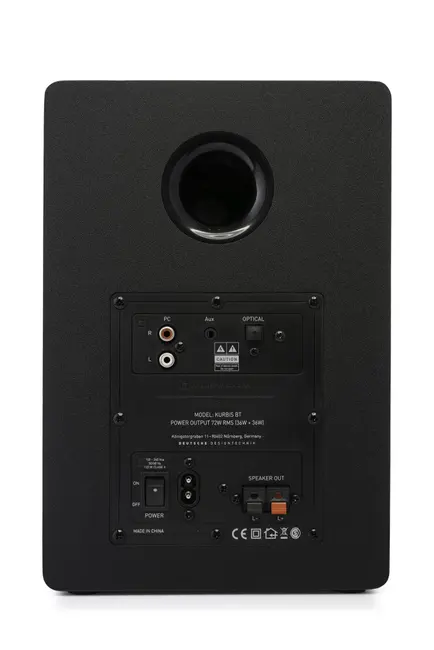 Thonet & Vander KÜRBIS 2.0 72W Cinema Siyah Speaker - 2.0 Sistem - 72W RMS görseli 3