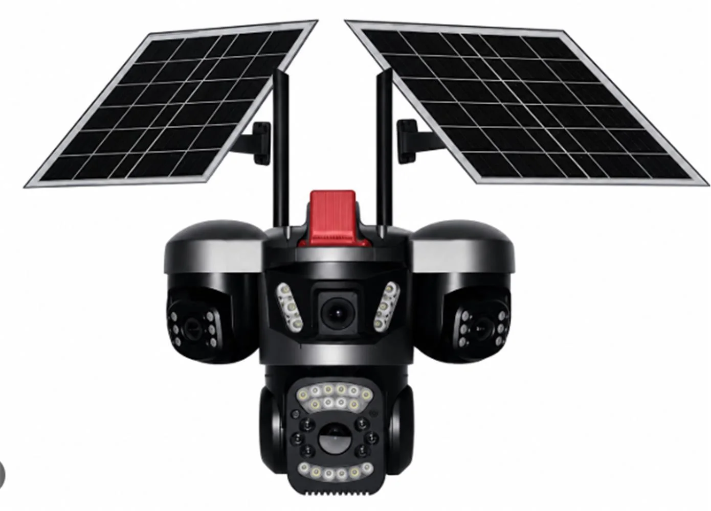 Apronx APX-WSP464 9Mp AOV 4G 2 Solar Panel Üç Kamera PTZ
