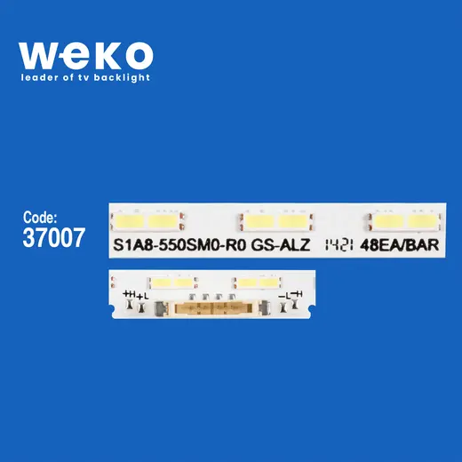 WKSET-6687 37007X2 S1A8-550SM0-R0 BN96-52595A REV00 2 ADET LED BAR (48LED) alternatif görünüm