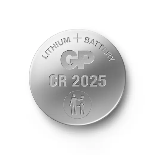 Gp CR2025-C5 3V Lityum Düğme Pil 5'li Paket alternatif görünüm