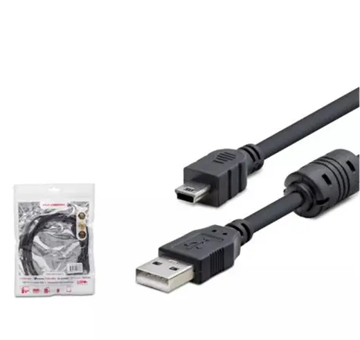 Hadron Hdx7538 1.5M Usb Mini V3-5Pin To Usb Kablo Siyah