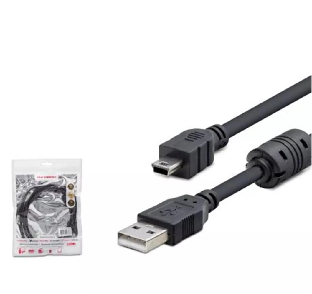 Hadron Hdx7538 1.5M Usb Mini V3-5Pin To Usb Kablo Siyah