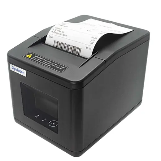 XPRINTER XP-Q805K 203DPI DİREKT TERMAL USB+ETHERNET OTOMATİK KESİCİ FİŞ YAZICI