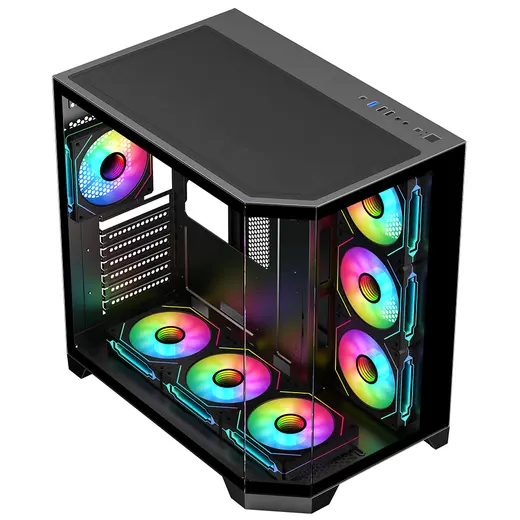 Frisby FC-9550G 850W 80+ Bronze 7x ARGB Mid Tower Kasa alternatif görünüm