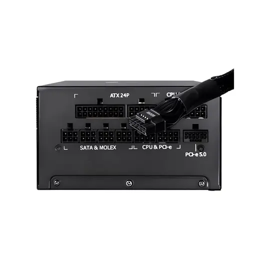 BITFENIX 1200W 80+ GOLD BP-BGA1200UMAG-9R PCIe5.0 Tam Modüler Power Supply görseli 1