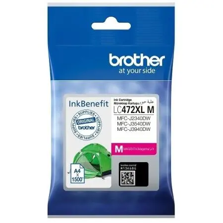 Brother LC472XLM Kırmızı Yüksek Kapasiteli Orijinal Kartuş