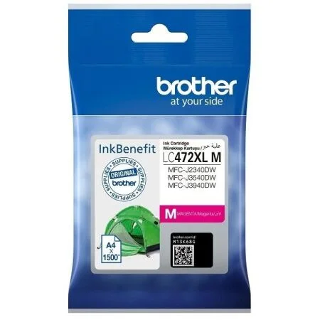 Brother LC472XLM Kırmızı Yüksek Kapasiteli Orijinal Kartuş