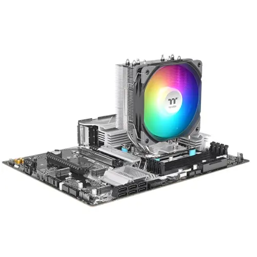THERMALTAKE 120mm UX400 ARGB Hava Soğutmalı AM5-1851p İşlemci Soğutucu görseli 2