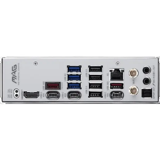 MSI MAG X870E TOMAHAWK MAX WIFI7 PZ DDR5 HDMI DP PCIe 16X v5.0 AM5 ATX görseli 2
