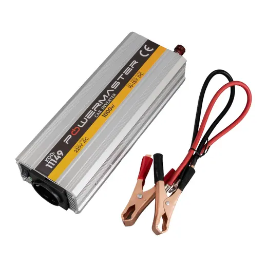 POWERMASTER PM-11149 12 VOLT - 1000 WATT MODIFIED SINUS INVERTER (10-15V ARASI-220V AC) görseli 3