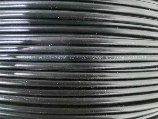 ADSS - 24 CORE - 6 Core X 4 Tup , ULTRA HAFIF - HAVAI KABLO - 2000 METRE görseli 4