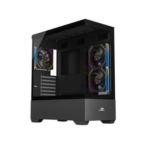 POWERBOOST 750W 80+ BRONZE PB-J9031B 3-ARGB Fanlı Gaming Mid-Tower PC Kasası görseli 6
