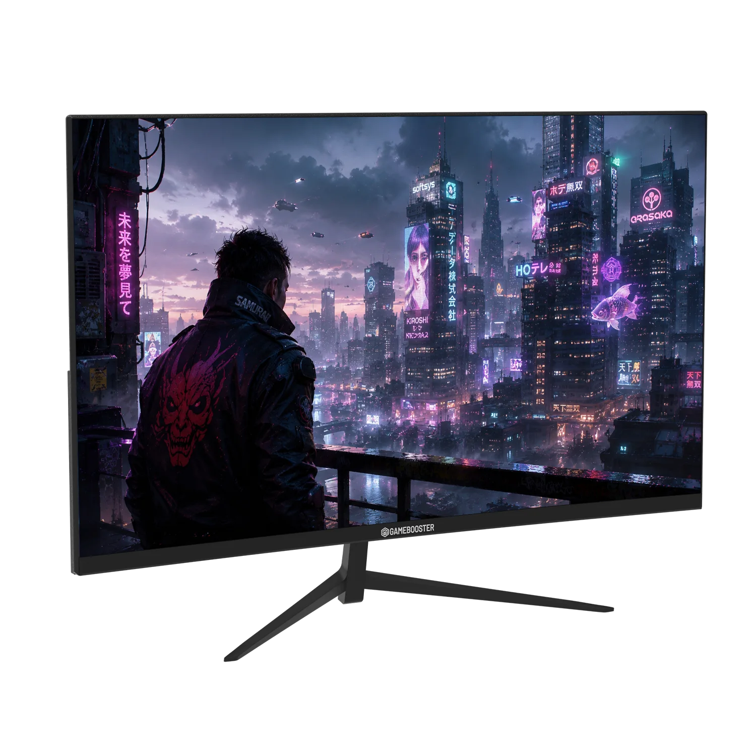 GAMEBOOSTER 27" VA LYRIS FF30 GB-27M1F300CFMR 0.5MS 300Hz HDMI-DP Kavisli Gaming Monitör 1920x1080