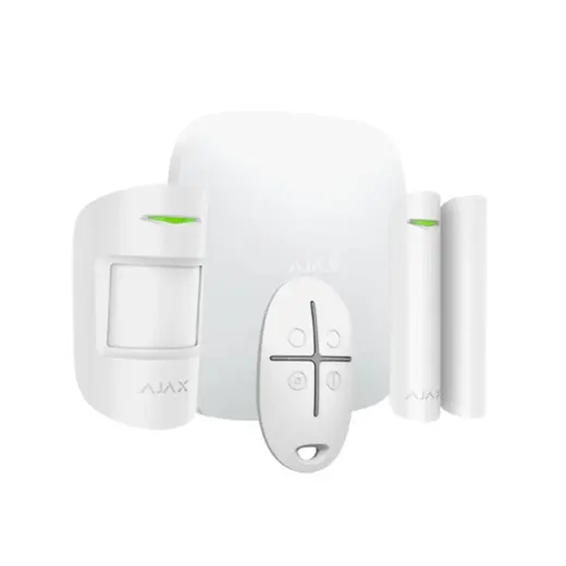 AJAX Starterkit 4G Alarm Seti Beyaz görseli 2