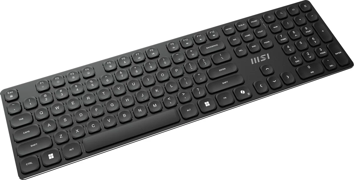 MSI Q TR FORGE K210 Wireless Combo 2.4GHz Şarjlı Klavye Mouse Seti