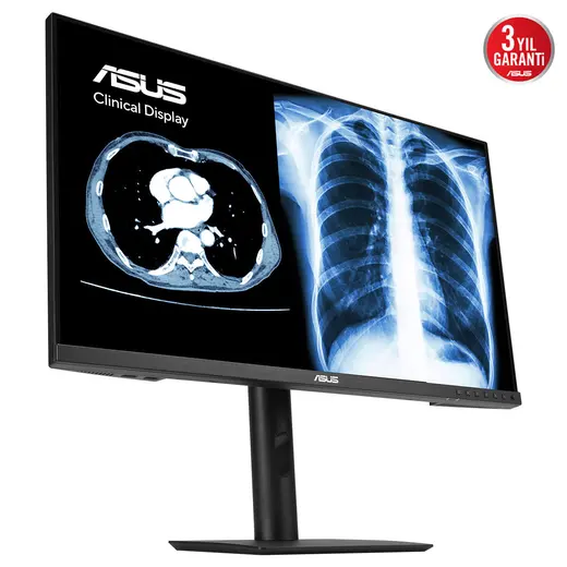 ASUS 23.8" IPS MH2441A HDMI-DP TYPEC Pivot Klinik Monitör 2560x1440 görseli 4