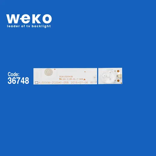 WKSET-5918 36748X2 KJ32D06-ZC22AG-05 303KJ320043 2 ADET LED BAR 6V alternatif görünüm