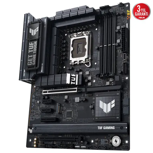 ASUS TUF GAMING Z890-PLUS WIFI-7 DDR5 THUNDERBOLT-HDMI DP PCIE 5.0 1851p ATX görseli 5