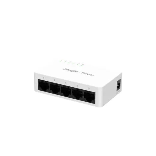 RUIJIE REYEE RG-ES05F 5 PORT 10/100 YONETILEMEZ SWITCH alternatif görünüm