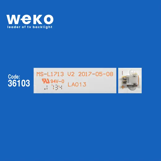 WKSET-6533 36103X3 MS-L1713 V2 SJ.CX.D4200402-3030CS-M 3 ADET LED BAR alternatif görünüm