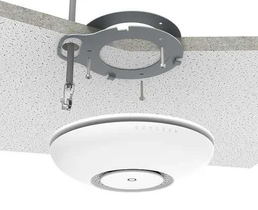 Mikrotik RBcAPGi-5acD2nD cAP AC 2.4 Ghz + 5 Ghz 2x2 ,L4,2.5dBi,Tavana Montaj 802.11b/g/n Gigabit Verici / Ap görseli 3
