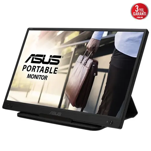 ASUS 15.6" IPS ZENSCREEN MB166C 5MS 60Hz TYPE-C Taşınabilir USB Monitör (1920 X 1080) görseli 6