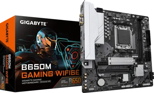 GIGABYTE B650M GAMING PLUS WIFI6E DDR5 HDMI-DP TYPEC PCIE 4.0 AM5 mATX görseli 4