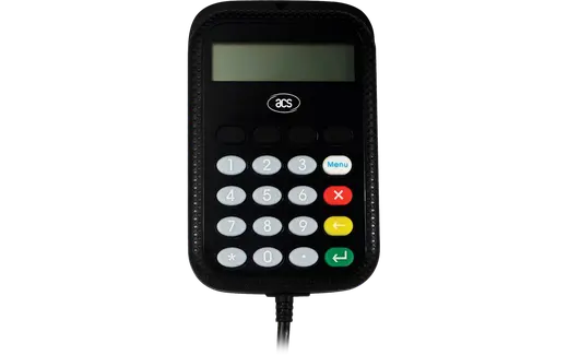 ACS APG 8201-B2 PinPad+LCD Temaslı Kart Okuyucu+Kodlayıcı görseli 4
