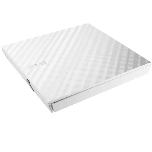 Asus Sdrw-08D2S-U Lıte 8X Harici Dvdrw Slim, Beyaz Dvd Yazıcı Writer görseli 2