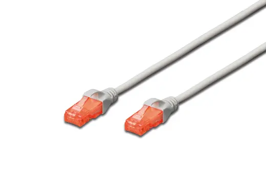 BEEK BC-U6020 CAT. 6 Patch Kablo, U/UTP, 2 metre, AWG 26, Gri Renk, LSZH