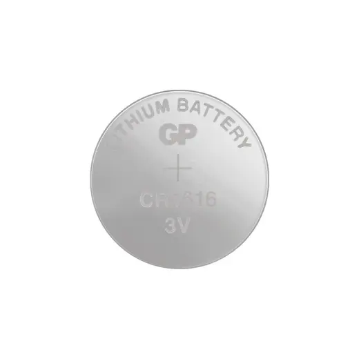 GP CR1616 3 VOLT LİTYUM PİL (5Lİ PAKET) alternatif görünüm