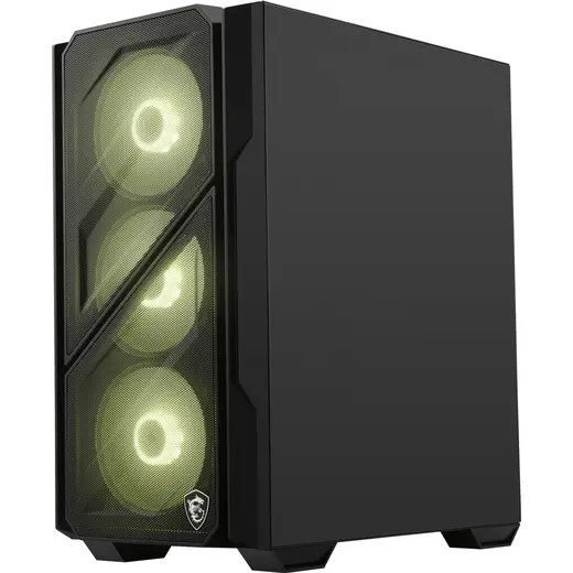MSI MAG FORGE M110R AIRFLOW Temperli Cam ARGB Matx Mini Tower Kasa PSU YOK görseli 5
