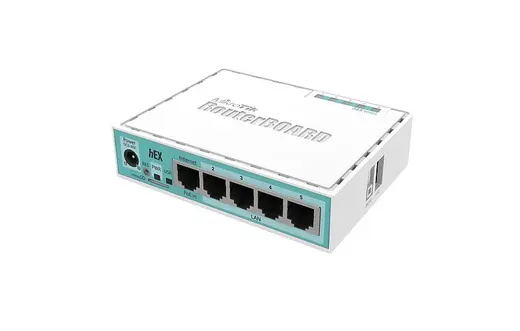 Mikrotik RB750Gr3 HEX 5xGigabit LAN, USB, L4, Router / Firewall / Hotspot alternatif görünüm