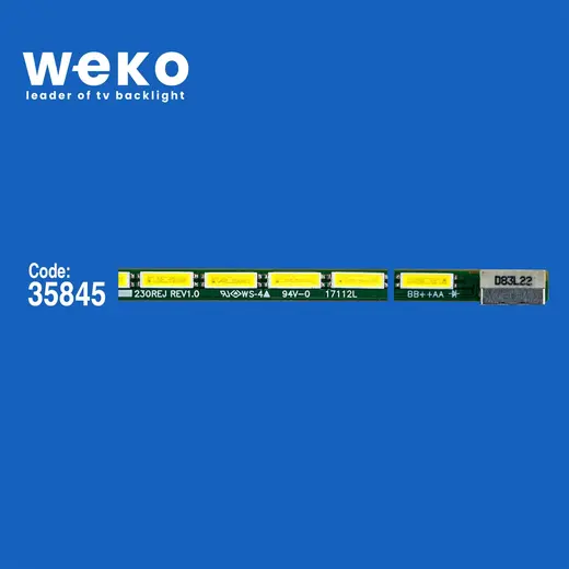 WKSET-6164 35845X1 230REJ REV1.0 1 ADET LED BAR (36LED) alternatif görünüm