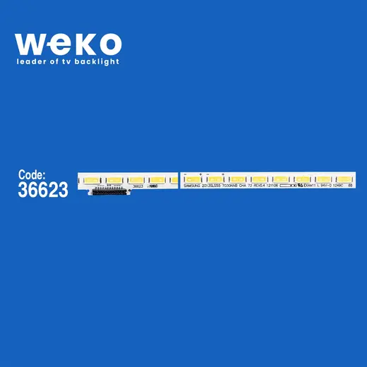 WKSET-6193 36623X1 SAMSUNG 2013SLS55 7030NNB 72 REV1.0 1 ADET LED BAR (72LED) alternatif görünüm